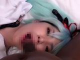 Interracial Hatsune Miku Cosplay Ends in Creampie Fun - LilithPorn