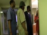 Steamy Blonde MILF Regrets Allowing Three Hotel Janitors Into Her Room - LilithPorn