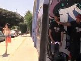 White Girl Gangbang in the Ghetto - Punished for Being Out of Place